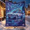 Ghostbusters Pattern Blanket for Home Decoration, Bed, Sofa, Car Travel, Camping, Suitable for All Seasons, Birthday Christmas Gift