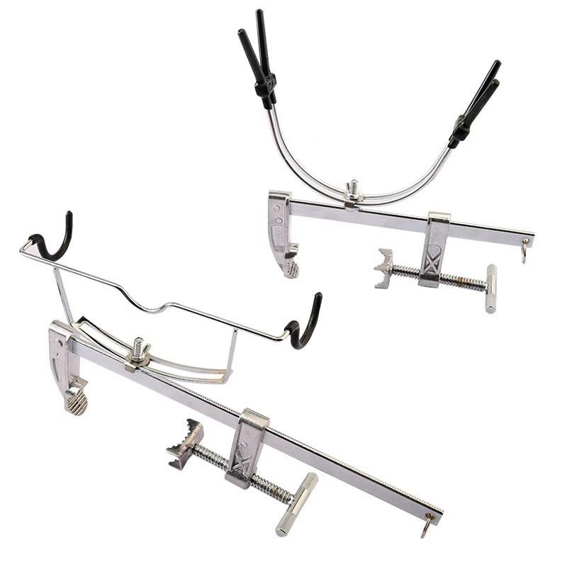 Stainless Steel Folding Fishing Rod Holder With 360 Rotation Raft Boat Bridge