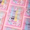 12 шт. Sanrio HelloKitty 0,5 мм Милая Семейная Стираемая Прямая Ручка Нейтральная Ручка Мультяшная Красивая Девочка Подписывающая Ручка Перо Ручка Сезон Возвращения в Школу