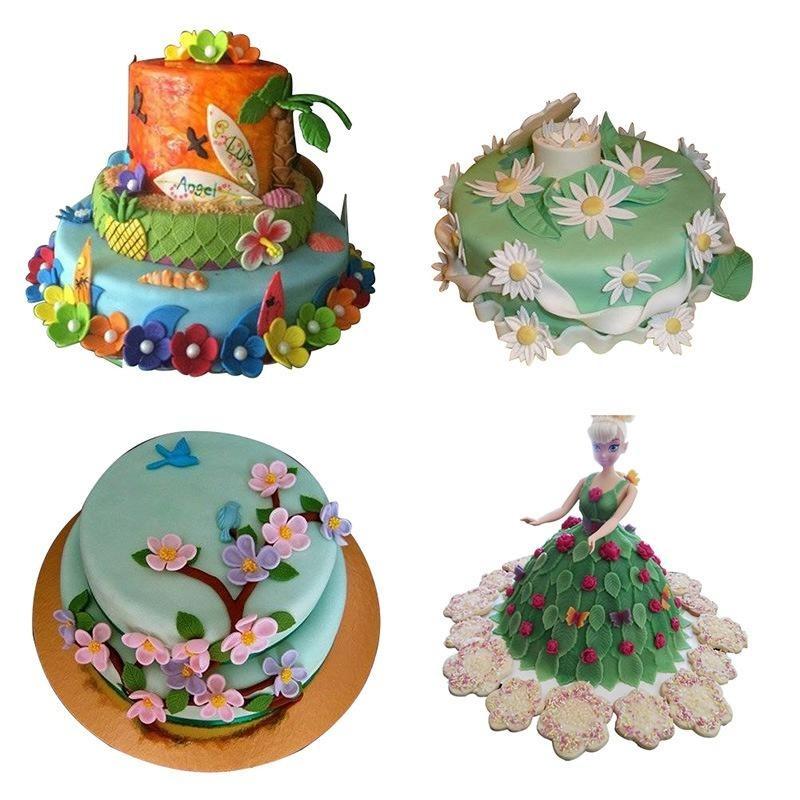 33 шт. плунжерный пластиковый резак для помадки Diy форма для печенья, инструменты для выпечки торта