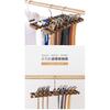 Tie Belt Hanger Wardrobe Closet Belts Scarf Hanging Organizer Rotating 10 Card Slots Storage Holder Rack Hook Bedroom Home Items Cup Holders 5