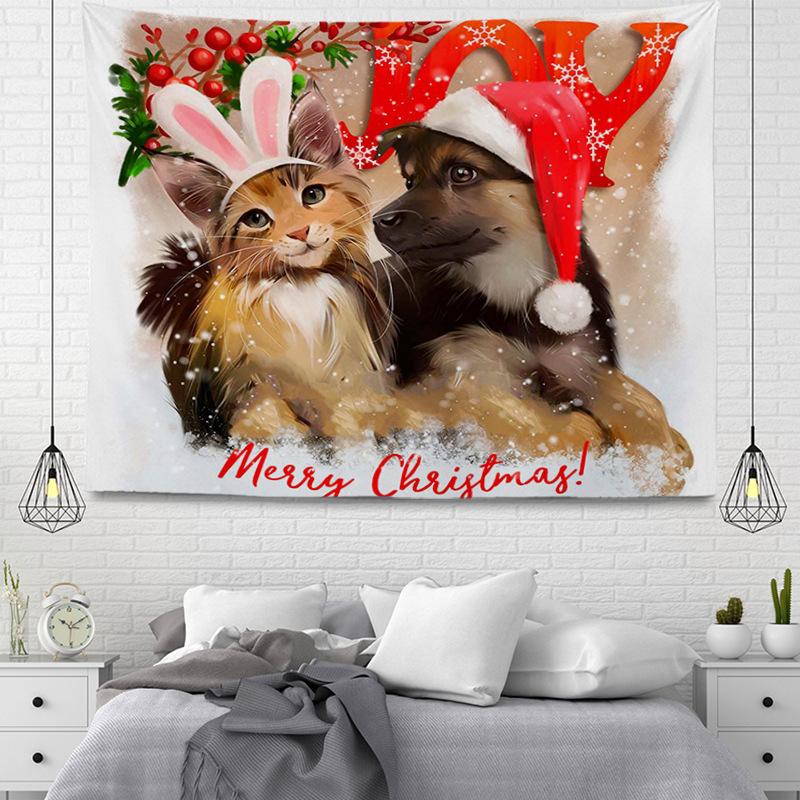 Рождественская серия Подвесной тканевый гобелен