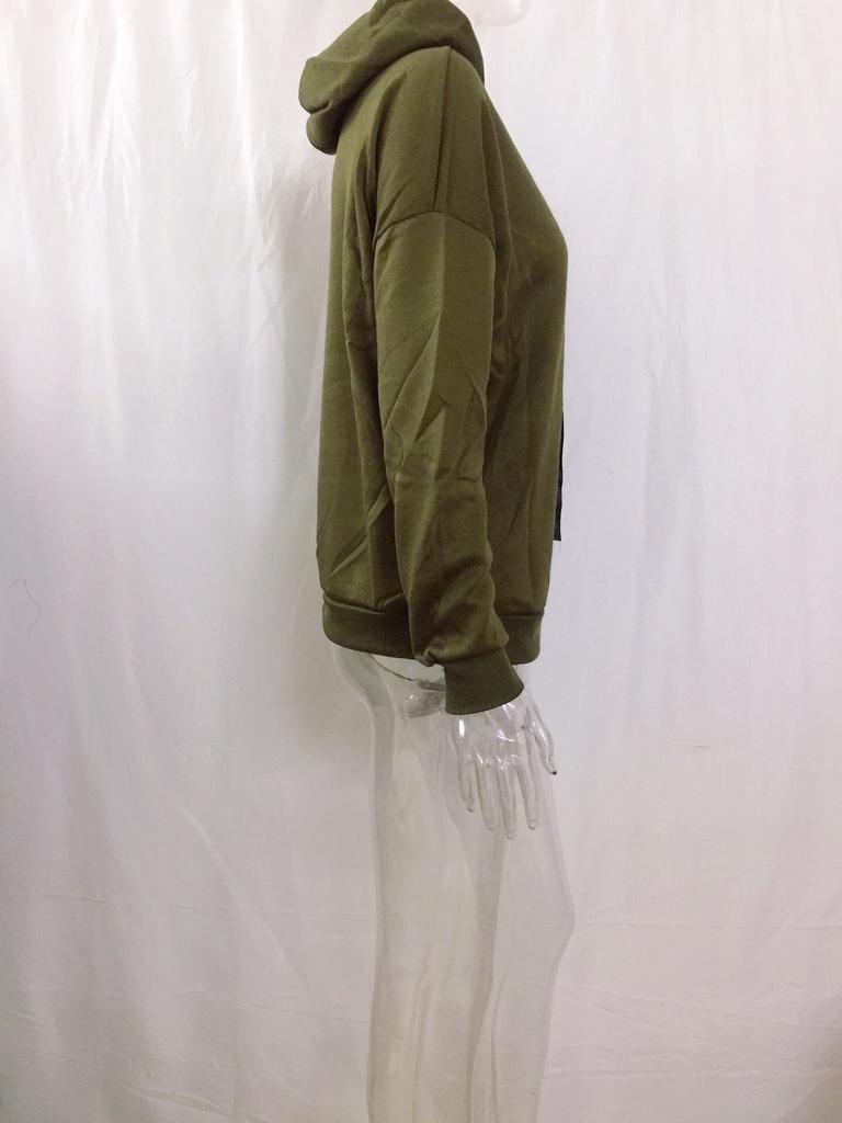 Свободное верхнее пальто, пуловер с капюшоном и длинными рукавами, большой плюшевый утепленный свитер, средний длинный свитер, забавный женский топ с капюшоном в европейском стиле