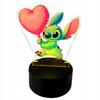 Lilo And Stitch 3D Led Desk Night Light For Kids Gift + Remote Control