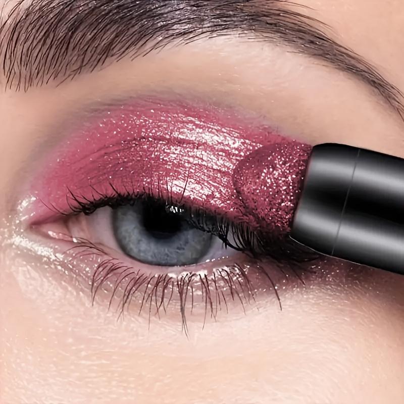 Мерцающие тени для век в стике, водостойкие, стойкие тени для век, блестки и сияющий финиш, смешанная цветовая система, 5-8 оттенков, карандаш для макияжа глаз