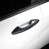 Накладки на ручки дверей из АБС-пластика под карбон для Hyundai Kona 2024 2025 Аксессуары
