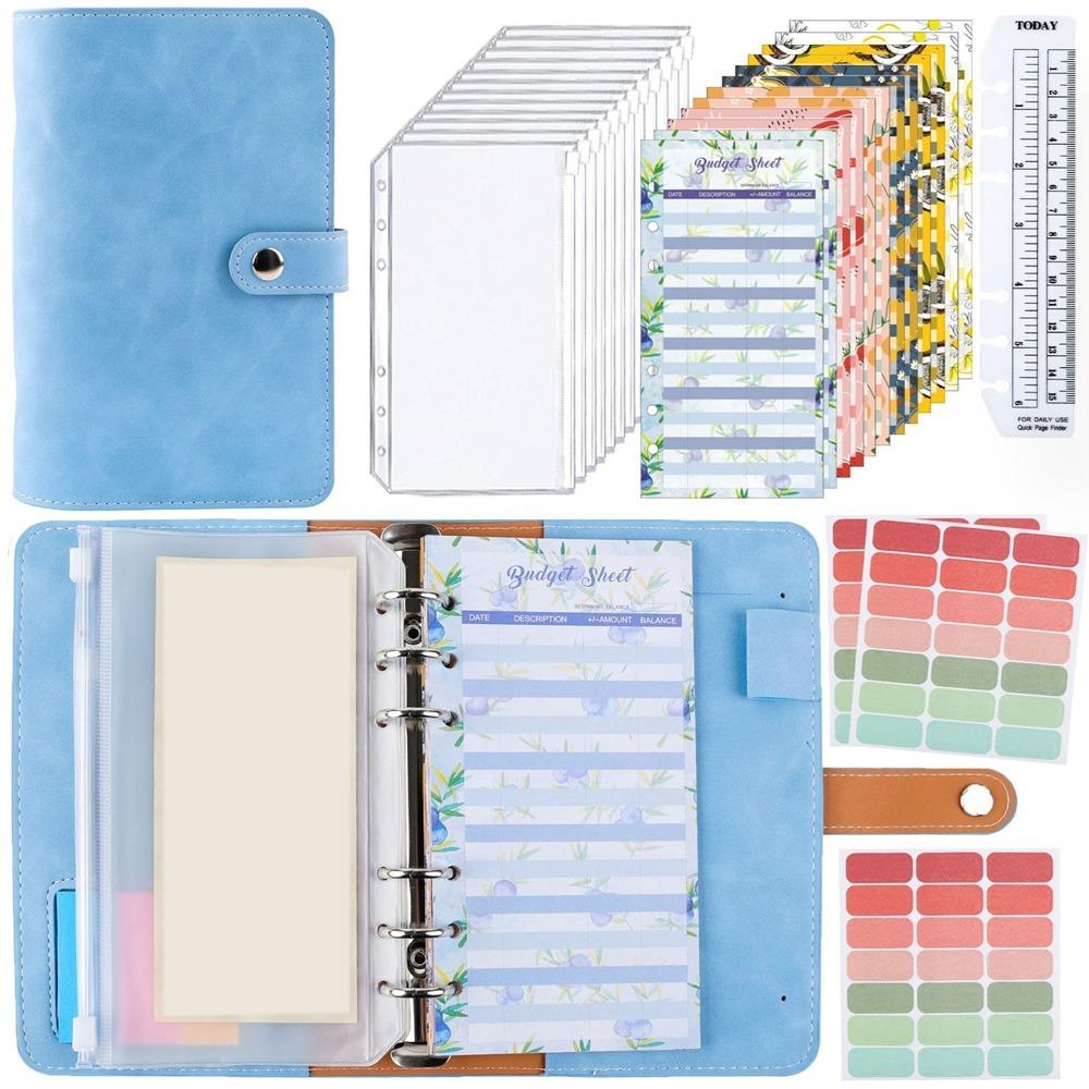 ПУ А6 Мягкий Бюджетный Планировщик Яркий Конверт для Экономии Денег Финансовый Менеджмент