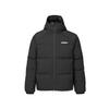 Adidas Wuji Series Logo Pattern Comfortable Hooded Long Sleeve Zipper Down Jacket Unisex Outerwear Solid-Light-Gray JW1656