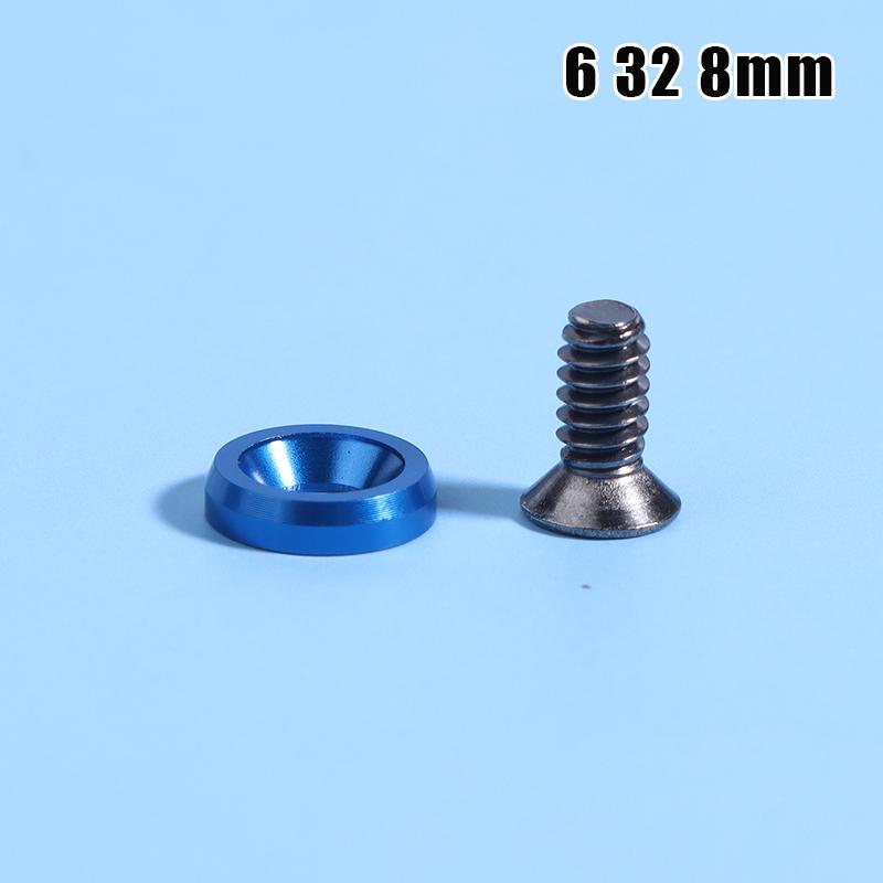 1Pc M3 6#32 6Mm 8Mm Screw +1 Washers Computer Pc Case Beautification Screws For Motherboard Power Supply Graphics Card
