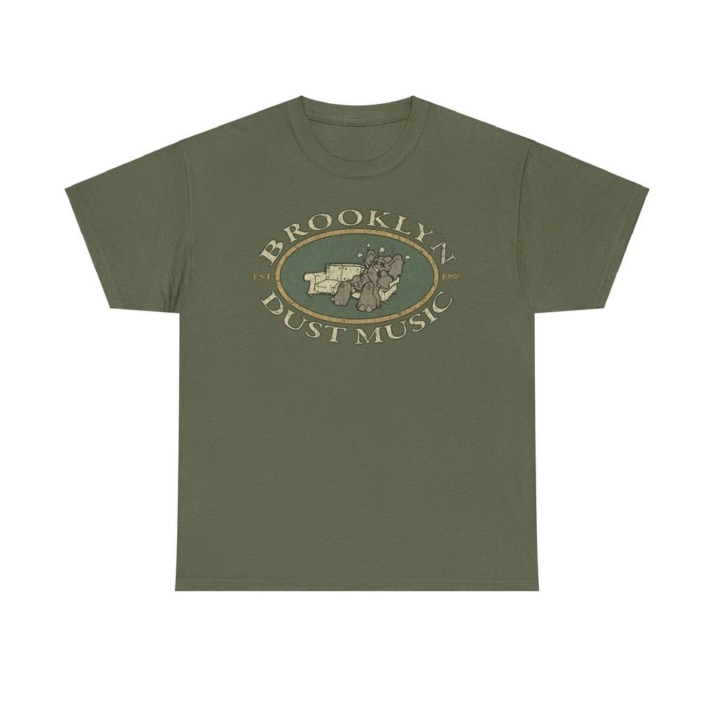 Brooklyn Dust Music 1986 Record Label T-shirt