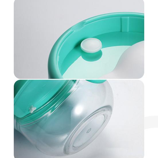 600ml Oatmeal Cup Visible Airtight Lid Thickened with Spoon Food Storage Portable Overnight Yogurt Milk