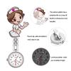 Numeral Analog Quartz Clip-On Fob Nurse Doctor Hanging Luminous Pocket Watch