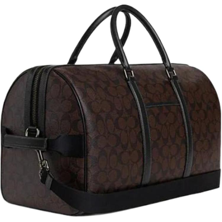 Coach Сумка-бостон Venturer из ПВХ с коровьей кожей, Сумка-тоут из коровьей кожи, Сумка через плечо, Сумка-кроссбоди, Дорожная сумка мужская CL434-QBMAA