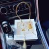 Тыква в китайском стиле с кисточкой, подвеска-украшение на зеркало заднего вида автомобиля