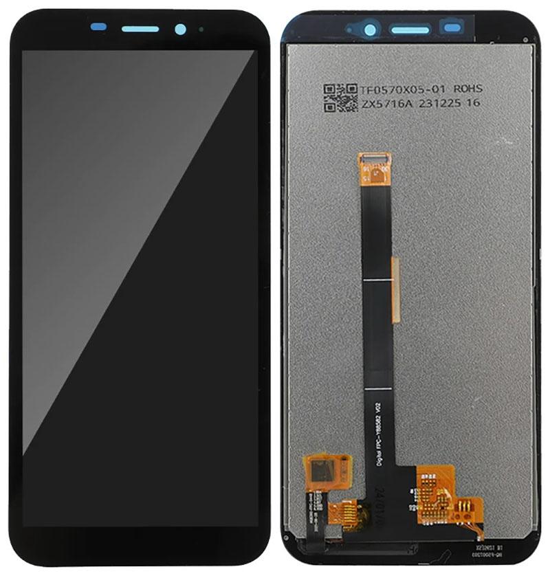 Дисплей + сенсор Ulefone Armor X8 / X8i Black - p/n: FPC-Y88582 V02