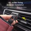 MEA4   Auto Air Vent Leather Storage Pocket Car Small Things Storage Accessories For Mercedes-Benz GLC X253 X254 C-Class W205 W206 W177