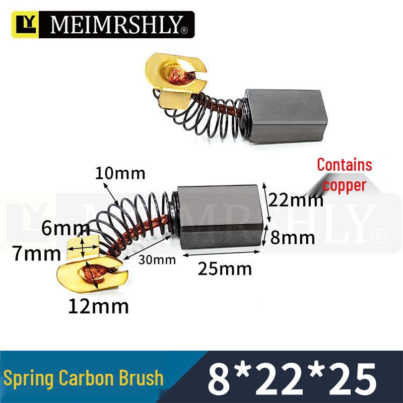 Durable Graphite Carbon Brush 8x12x20 for Treadmill DC Motor