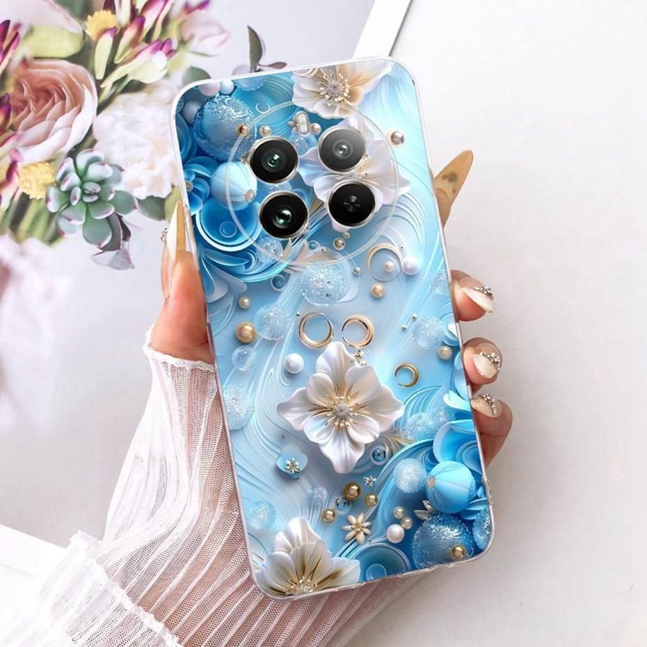 Милый Чехол с Принтом для Realme 12 Pro+ / 12 Pro Мягкий Силиконовый TPU Чехлы для Realme 12Pro Plus 5G Чехлы-Бамперы