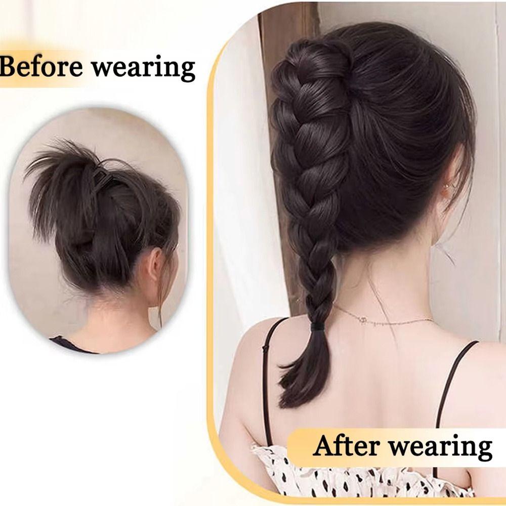 Fluffy Wig Ponytail Hairpin Extension Hair Barrette for Women Hair Accessories