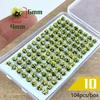 104pcs/box Static Grass Tuft Model Grass Tufts Terrain Model Kit Static Scenery Model Miniature Shrubs Bushes