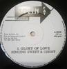 12inch Record SINGING SWEET, GHOST - Glory Of Love CF12 Colin Fat Recor UK Reggae, Ska & Dub Used