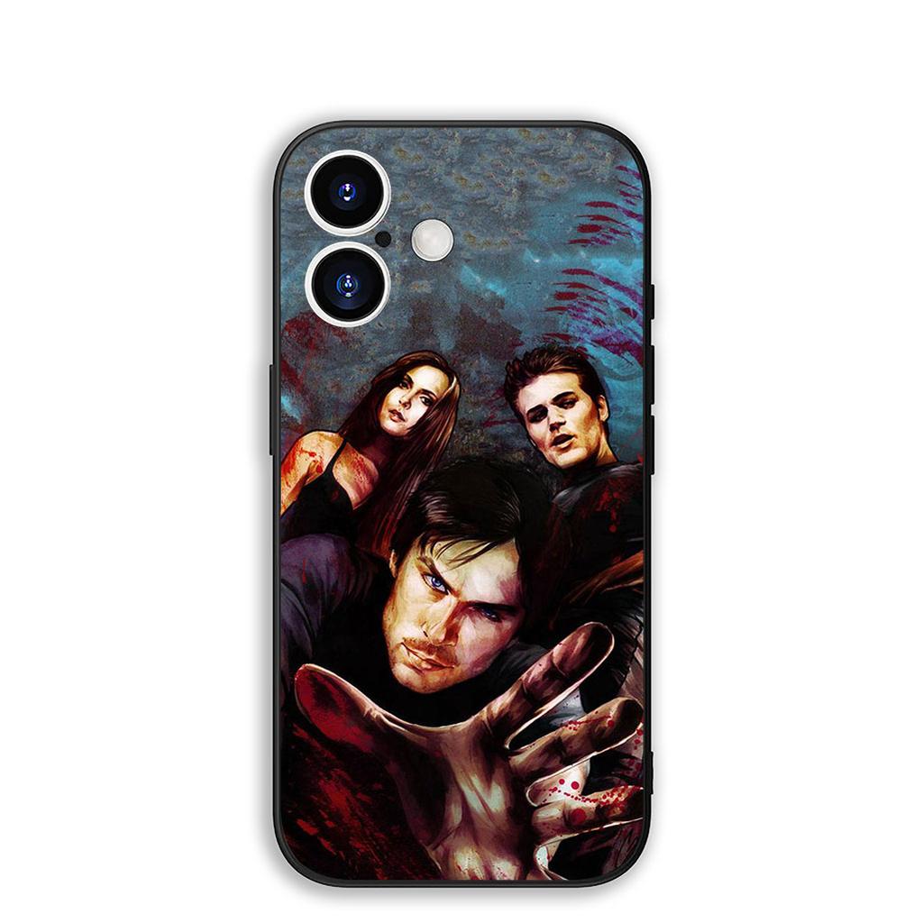 Чехол для Apple iPhone 16 15 14 11 Pro Max 6 7 8 Plus + SE2 SE3 SE 2022 2020 8+ Чехол для телефона Постер Вампиры Дневники вампира