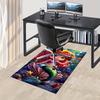3D Printed Mermaid,Underwater,Fantasy Anti-Slip Rug - Machine Washable Office Rug for Living Room, Bedroom, Office - Multiple Sizes