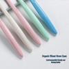 Jian Wheat Straw & Bamboo Charcoal Soft Toothbrushes