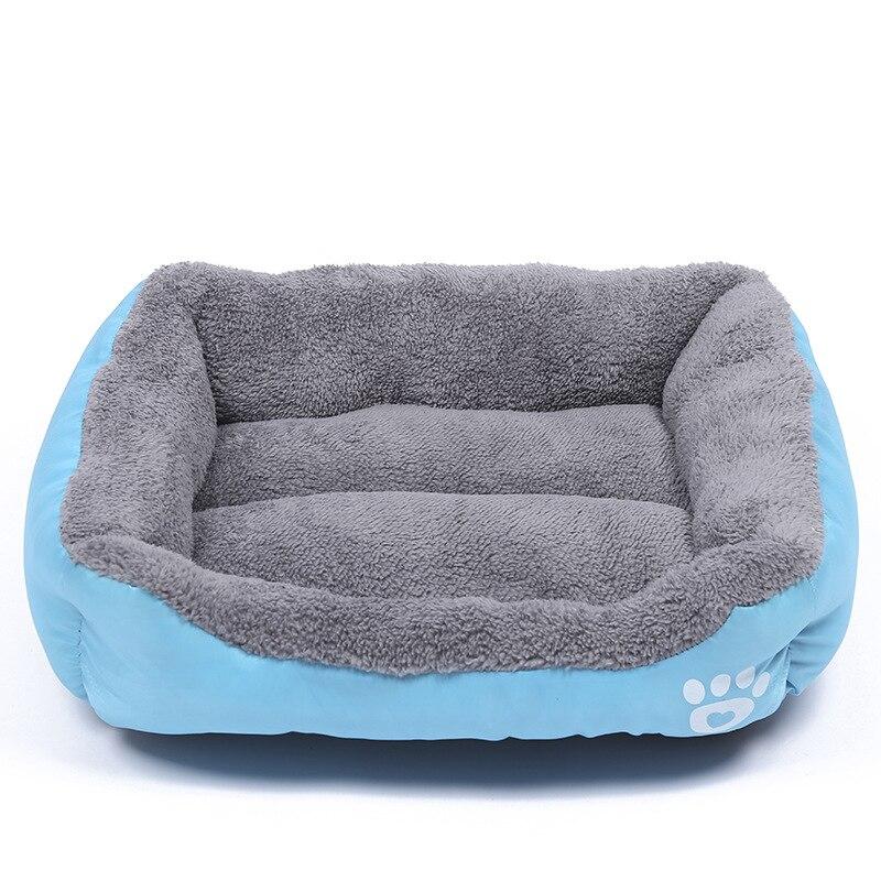Pet Sofa Dog Bed Soft Fleece Warm Dog House Waterproof Bottom For Small Medium Large Dogs Cats Beds House