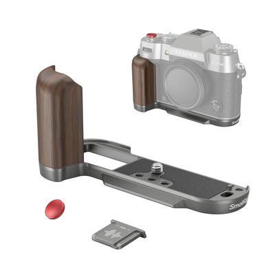 Деревянная рукоятка SmallRig для камеры FUJIFILM с быстросъемной площадкой Arca, кнопкой спуска затвора и крышкой горячего башмака 4736 Рукоятка X-T50, L-образная X-T50 встроенная