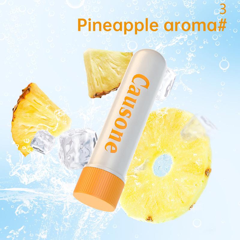 Новый портативный охлаждающий назальный ингалятор Ароматерапия Назальный ингалятор Энергетическая палочка Улучшение концентрации Улучшение дыхания Облегчение заложенности носа