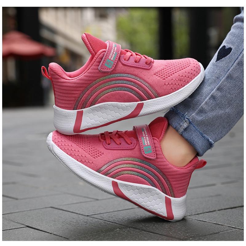 Детские кроссовки Flying Shoes, дышащие, повседневные, для бега