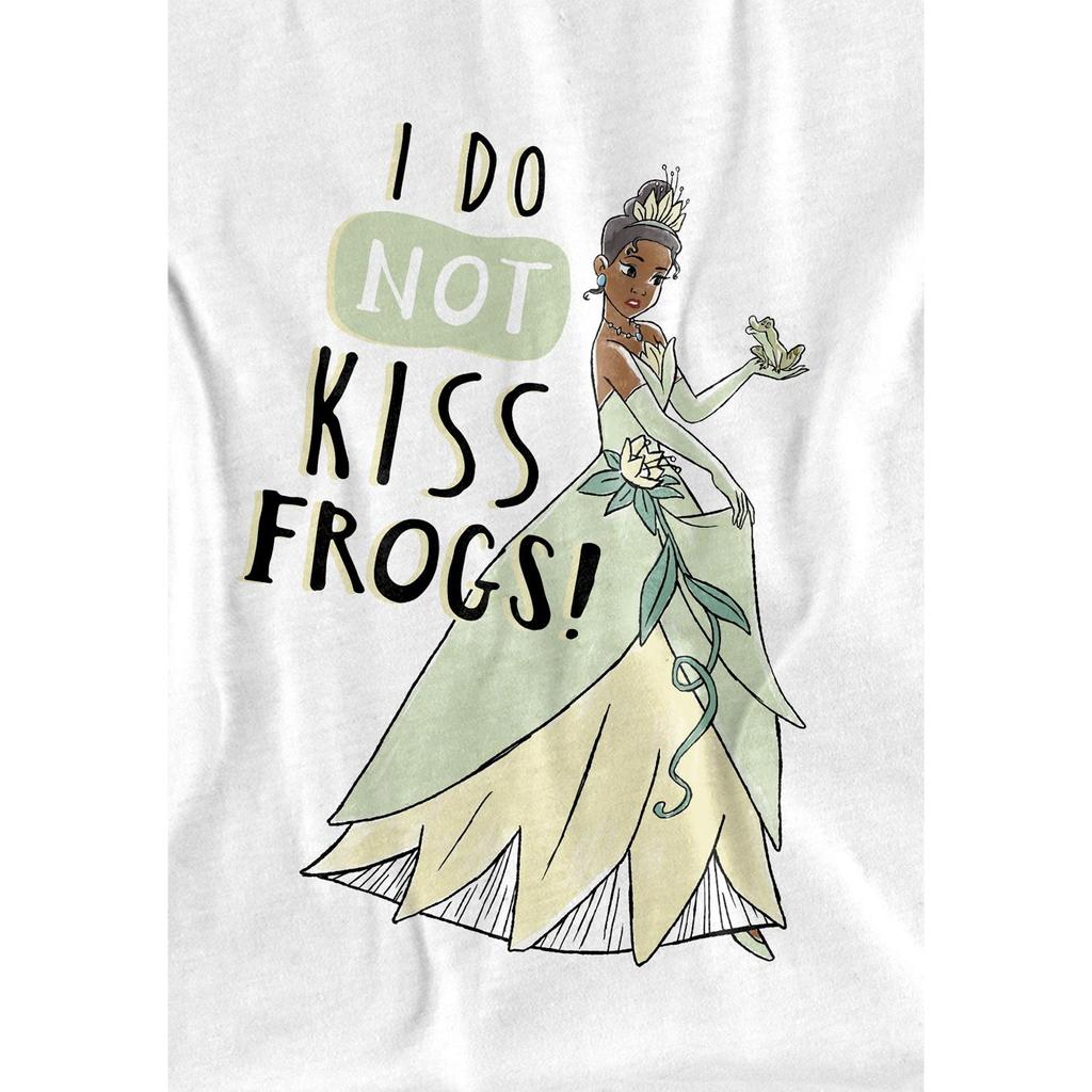 The Princess and the Frog Childrens/Kids Does Not Kiss Frogs Tiana T-Shirt