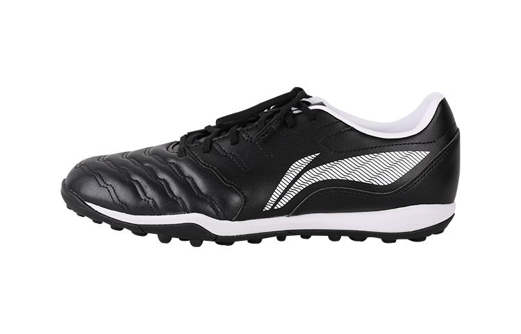 Мужские кроссовки Li-Ning Li Ning TF Turf Амортизирующие Скользкие Устойчивые к истиранию Футбольные бутсы Мужские Черные