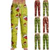 Pajama Pants Sleepwear Casual Drawstring Elastic Waist Pants Comfy Straight Yoga Loose Trousers