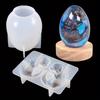 2pcs/set Dragon Egg Silicone Resin Mold DIY Dragon Animal Candle Craft Ornaments Casting Resin Epoxy Mould Home Decor