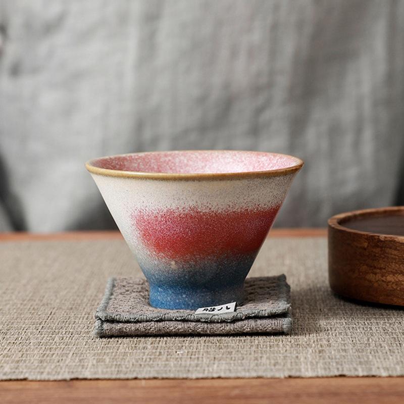 Японская керамическая чайная чашка из каменной массы, китайская чашка для кунг-фу, гонфу, бытовая посуда для питья, чайная посуда, чашка для чайной церемонии, индивидуальная мастер-чашка