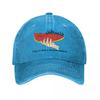 This Is Not A Watermelon Accessories Baseball Caps Parody Magritte Watermelon Hats Cap Vintage Workouts Adjustable Fit Sun Cap
