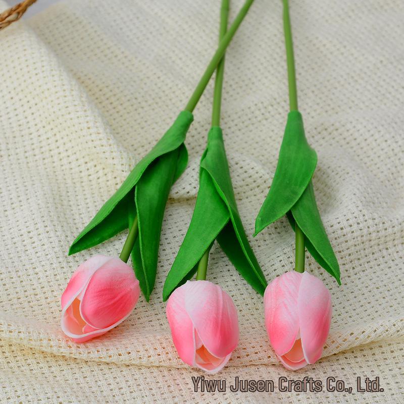 Искусственные тюльпаны для домашнего декора и свадебных букетов