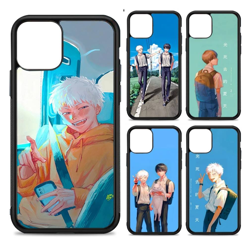 Чехол для телефона 'Летний Хикару умер' Силиконовый PC+TPU Для iPhone 11 12 13 14 15 16 Plus Pro Max Чехол