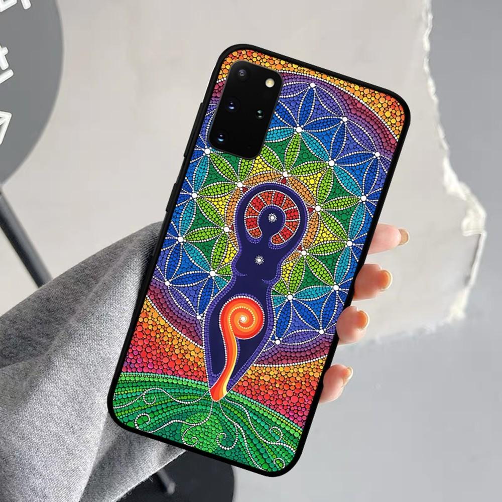 Чехол для телефона Йога для Samsung S 9 10 20 21 22 23 30 23 24 Plus Lite Ultra FE S10lite Fundas