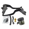Universal 22mm 19RCS Racing Moto Bike Brake Clutch Lever Right Master Cylinder 19mm Piston Left Perch Line Cable Clutch  Lever