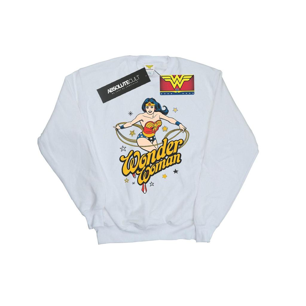 DC Comics Womens/Ladies Wonder Woman Stars Sweatshirt