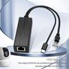 Маленький USB C POE сплиттер USB C 5V активный PoE к USB C адаптер, вход 48 В к выходу 5 В для камер видеонаблюдения