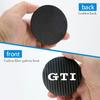 2025 Hot 2Pcs Leather Coaster Anti-noise Water Cup Pad Cushion For Volkswagen GTI GTD CC Sharan Transporter T-Cross Arteon Eos C