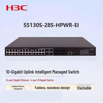 H3C S5130S 24-портовый гигабитный управляемый Ethernet-коммутатор POE+