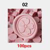 100PCS51Colors Wax Bean Envelope Invitation Letter Stamp Sealing Wax Special Mud Sealing Wax