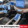 Прозрачный ТПУ для BYD DOLPHIN MINI SEAGULL Центральная консоль автомобиля Медиа-панель Навигация Защитная пленка от царапин Пленка для интерьера