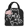 The Best Album Of Radioheads Insulated Lunch Bag for Women Children Portable Food Boxes Thermal Lunch Box Tote