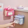 Paper Towel Paper Holder MultiFunction Napkin Storage Box Wall-Mounted Tissue Box for Bathroom